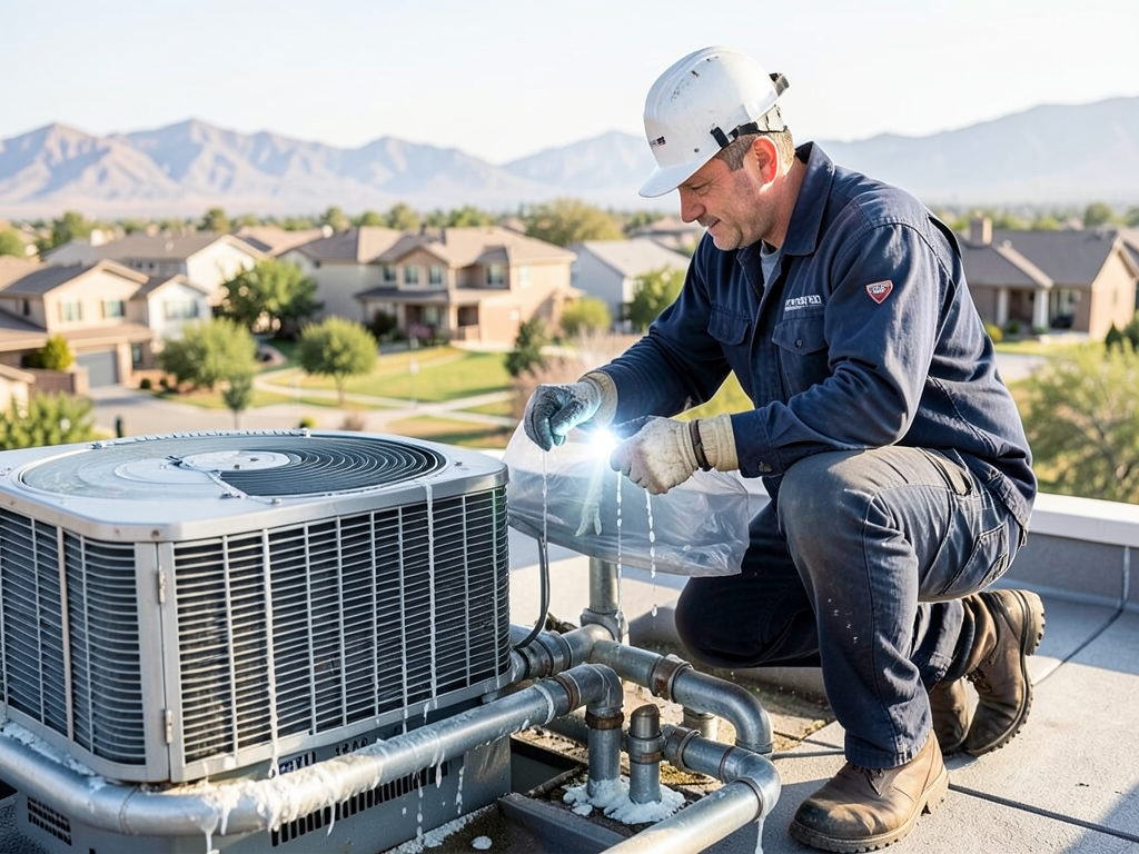 What to Do When Your Swamp Cooler Starts Leaking on Your Roof