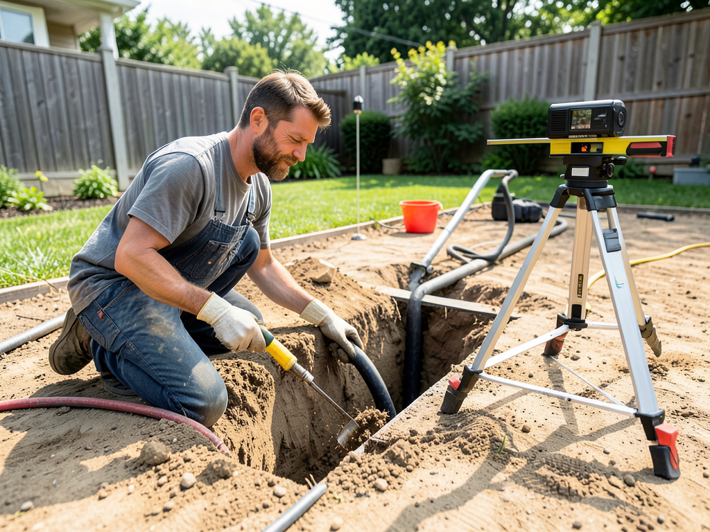 Why a French Drain Is the Best Solution for Soggy Sandy Backyards